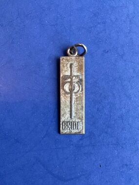 Vintage Sterling Bride pendant